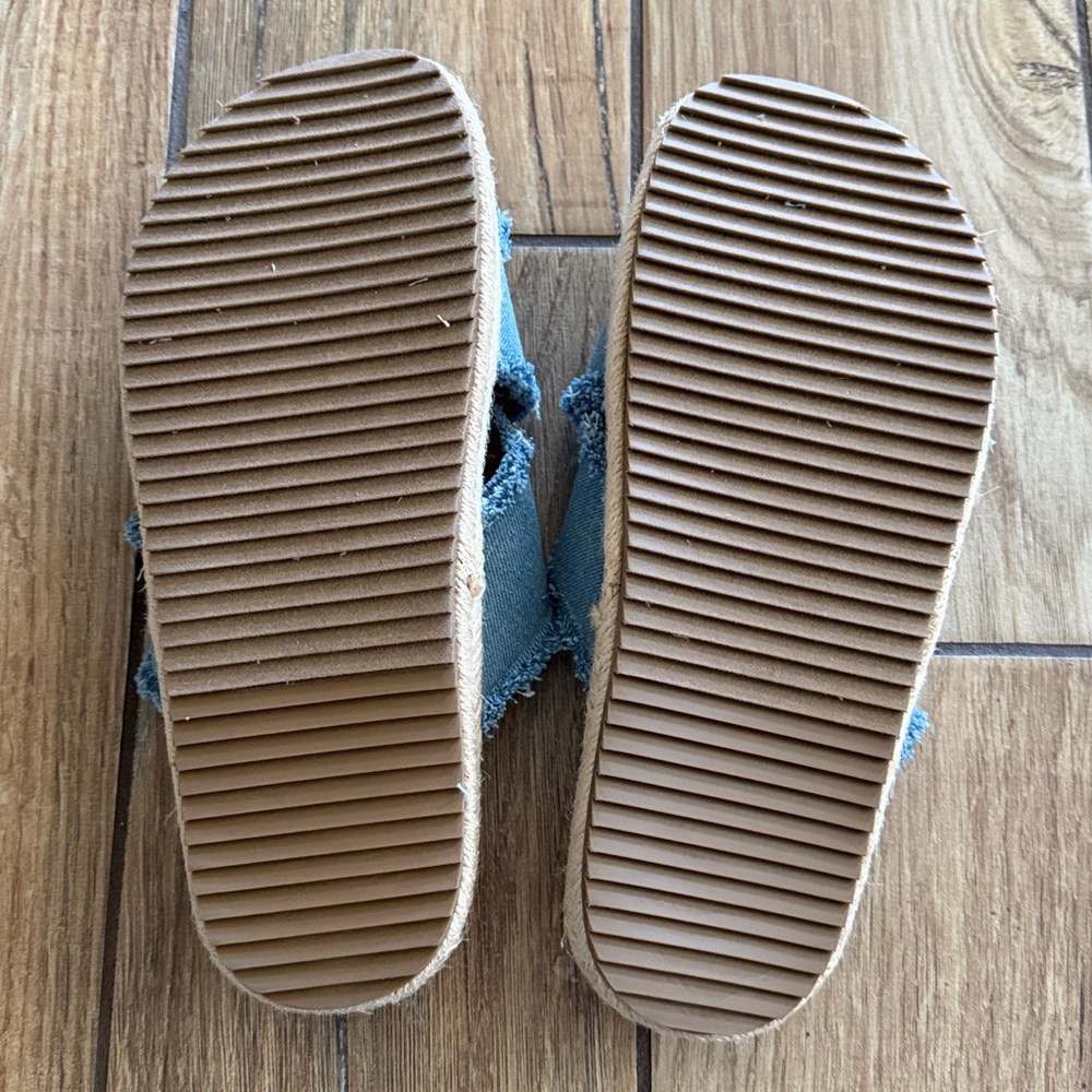 ShuShop Denim Blue Casual Slides - Picture 4 of 4